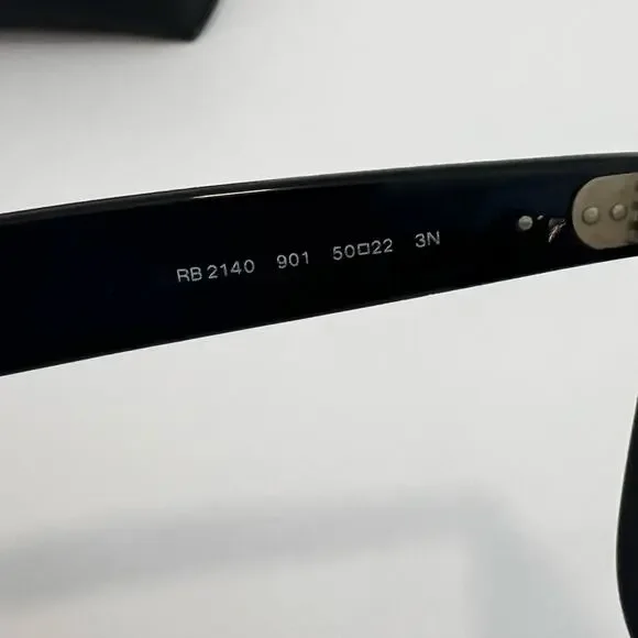 Original Ray-Ban Wayferer Sunglasses Black - Picture 5 of 16